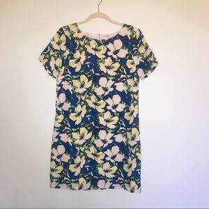 NWT J. Crew Printed short-sleeve gallery dress